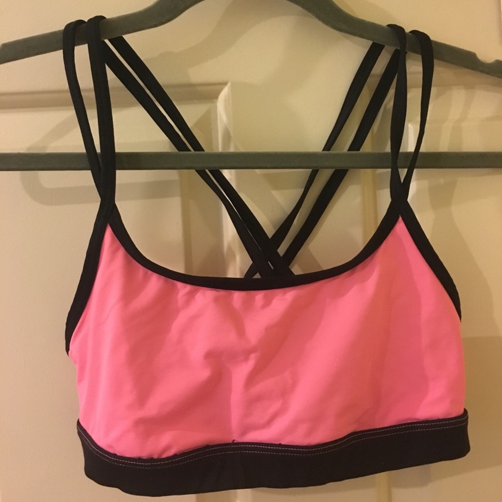 PINK yoga sports bra